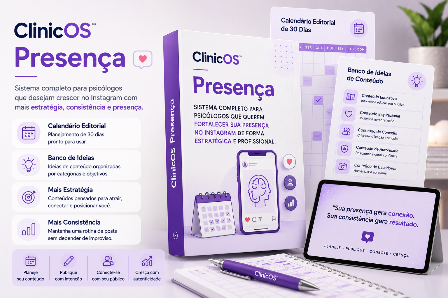 ClinicOS Presença™